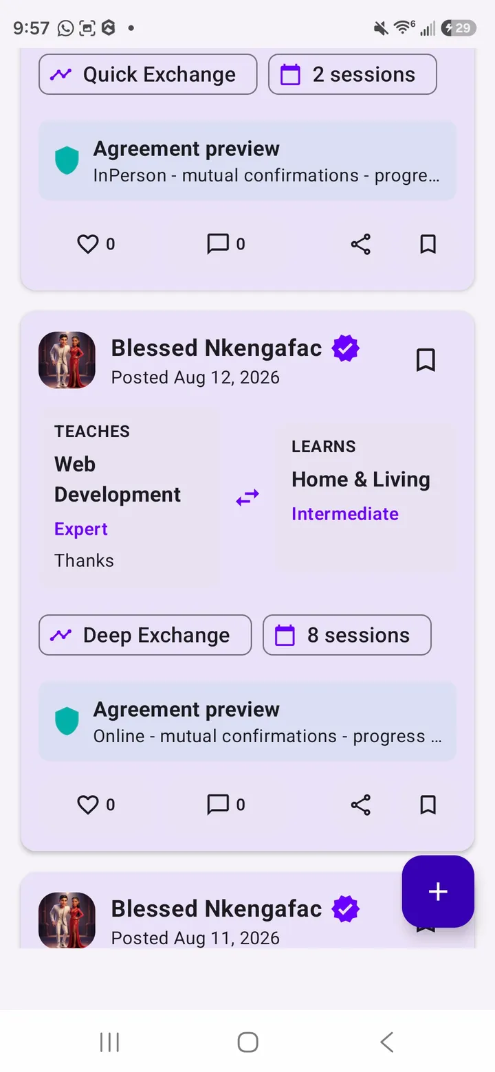 Discover real exchange opportunities in the Globamit Android app